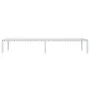 White metal bed frame 75x190 cm by , Beds and slatted bases - Ref: Foro24-373663, Price: 58,70 €, Discount: %