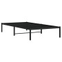 Estructura de cama metal negro 100x190 cm de , Camas y somieres - Ref: Foro24-373649, Precio: 60,78 €, Descuento: %