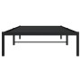 Estructura de cama metal negro 100x190 cm de , Camas y somieres - Ref: Foro24-373649, Precio: 60,78 €, Descuento: %
