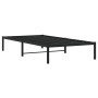 Estructura de cama metal negro 100x190 cm de , Camas y somieres - Ref: Foro24-373649, Precio: 60,78 €, Descuento: %