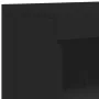 Aparador con luces LED negro 162x37x100 cm by , Sideboards - Ref: Foro24-3209143, Price: 236,25 €, Discount: %