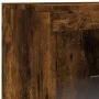 Aparador con luces LED roble ahumado 162x37x100 cm by , Sideboards - Ref: Foro24-3209174, Price: 260,54 €, Discount: %