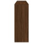 Aparador con luces LED roble marrón 162x37x100 cm de , Aparadores - Ref: Foro24-3209176, Precio: 247,20 €, Descuento: %