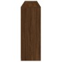Aparador con luces LED roble marrón 181,5x37x100 cm de , Aparadores - Ref: Foro24-3209155, Precio: 270,37 €, Descuento: %