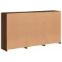Sideboard mit LED-Lichtern in Eichenbraun 181,5x37x100 cm von , Sideboards - Ref: Foro24-3209155, Preis: 261,57 €, Rabatt: %