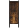 Estantería madera de ingeniería roble ahumado 72x28x77,5 cm de , Librerías y estanterías - Ref: Foro24-838880, Precio: 50,61 ...