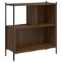 Estantería madera de ingeniería marrón roble 72x28x77,5 cm de , Librerías y estanterías - Ref: Foro24-838882, Precio: 52,16 €...