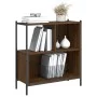 Estantería madera de ingeniería marrón roble 72x28x77,5 cm de , Librerías y estanterías - Ref: Foro24-838882, Precio: 51,52 €...