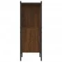 Estantería madera de ingeniería marrón roble 72x28x77,5 cm de , Librerías y estanterías - Ref: Foro24-838882, Precio: 51,52 €...