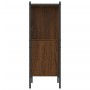 Estantería madera de ingeniería marrón roble 72x28x77,5 cm de , Librerías y estanterías - Ref: Foro24-838882, Precio: 52,16 €...