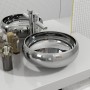 Lavabo 40x15 cm cerámica plateado de vidaXL, Lavabos - Ref: Foro24-143497, Precio: 79,84 €, Descuento: %
