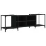 Mueble de TV de madera de ingeniería negro 153x37x50 cm de , Muebles TV - Ref: Foro24-837602, Precio: 65,12 €, Descuento: %