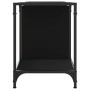 Mueble de TV de madera de ingeniería negro 153x37x50 cm de , Muebles TV - Ref: Foro24-837602, Precio: 65,81 €, Descuento: %