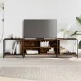 Mueble de TV madera de ingeniería roble ahumado 203x37x50 cm de , Muebles TV - Ref: Foro24-837609, Precio: 81,28 €, Descuento: %