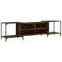 Mueble de TV madera de ingeniería roble ahumado 203x37x50 cm de , Muebles TV - Ref: Foro24-837609, Precio: 81,28 €, Descuento: %