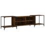 Mueble de TV madera de ingeniería roble ahumado 203x37x50 cm de , Muebles TV - Ref: Foro24-837609, Precio: 82,26 €, Descuento: %