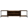 Mueble de TV madera de ingeniería roble ahumado 203x37x50 cm de , Muebles TV - Ref: Foro24-837609, Precio: 82,26 €, Descuento: %