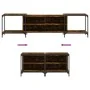 Mueble de TV madera de ingeniería roble ahumado 203x37x50 cm de , Muebles TV - Ref: Foro24-837609, Precio: 81,28 €, Descuento: %