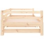 Sofá cama nido madera maciza de pino 90x190 cm de , Camas y somieres - Ref: Foro24-840135, Precio: 151,27 €, Descuento: %