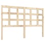 Cabecero de cama madera maciza de pino 140,5x4x100 cm de , Cabeceros y pies de cama - Ref: Foro24-817885, Precio: 49,15 €, De...
