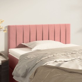 Cabecero de terciopelo rosa 80x5x78/88 cm de , Cabeceros y pies de cama - Ref: Foro24-346213, Precio: 33,55 €, Descuento: %