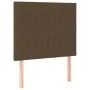 Headboards 2 units of dark brown fabric 80x5x78/88 cm by , Headboards and footboards - Ref: Foro24-3116547, Price: 52,05 €, D...