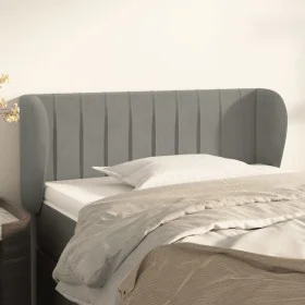 Cabecero de terciopelo gris claro 83x23x78/88 cm de , Cabeceros y pies de cama - Ref: Foro24-3117412, Precio: 49,55 €, Descue...