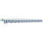 Toldo plegable de operación manual 450 cm azul y blanco de vidaXL, Toldos - Ref: Foro24-275565, Precio: 389,75 €, Descuento: %