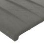 Cabecero con LED de terciopelo gris claro 83x16x78/88 cm de , Cabeceros y pies de cama - Ref: Foro24-3123504, Precio: 51,55 €...