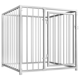 Perrera de exterior 100x100x100 cm de vidaXL, Casetas y cercados para perros - Ref: Foro24-144487, Precio: 137,82 €, Descuent...