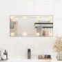 Espejo de pared con luces LED vidrio rectangular 30x60 cm de , Espejos - Ref: Foro24-3189149, Precio: 39,08 €, Descuento: %