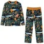 Pijama infantil de manga larga verde oscuro 92 de , Pijamas de niños - Ref: Foro24-13364, Precio: 13,98 €, Descuento: %