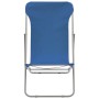 Sillas de playa plegables 2 unidades acero y tela oxford azul de vidaXL, Sillas de jardín - Ref: Foro24-44358, Precio: 77,77 ...