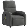 Verstellbarer Massagesessel dunkelgrauer Mikrofaserstoff von , Sessel - Ref: Foro24-373458, Preis: 292,28 €, Rabatt: %