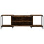Mueble de TV madera de ingeniería roble ahumado 153x37x50 cm de , Muebles TV - Ref: Foro24-837604, Precio: 74,33 €, Descuento: %
