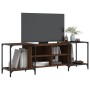 Mueble de TV madera de ingeniería marrón roble 153x37x50 cm de , Muebles TV - Ref: Foro24-837606, Precio: 74,67 €, Descuento: %