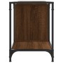 Mueble de TV madera de ingeniería marrón roble 153x37x50 cm de , Muebles TV - Ref: Foro24-837606, Precio: 74,67 €, Descuento: %