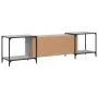 Mueble de TV madera de ingeniería gris Sonoma 203x37x50 cm de , Muebles TV - Ref: Foro24-837610, Precio: 83,82 €, Descuento: %