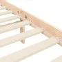 Bettgestell mit Massivholzkopfteil 200x200 cm von , Betten und Lattenroste - Ref: Foro24-3192316, Preis: 184,42 €, Rabatt: %