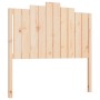 Cabecero de cama madera maciza de pino 106x4x110 cm de , Cabeceros y pies de cama - Ref: Foro24-818455, Precio: 58,71 €, Desc...