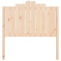 Cabecero de cama madera maciza de pino 106x4x110 cm de , Cabeceros y pies de cama - Ref: Foro24-818455, Precio: 58,71 €, Desc...