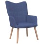 Sillón de relax de tela azul de , Sillones - Ref: Foro24-327923, Precio: 106,09 €, Descuento: %