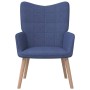 Sillón de relax de tela azul de , Sillones - Ref: Foro24-327923, Precio: 106,09 €, Descuento: %