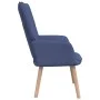 Sillón de relax de tela azul de , Sillones - Ref: Foro24-327923, Precio: 104,31 €, Descuento: %