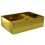 Spüle 41x30x12 cm goldene Keramik von vidaXL, Sinkt - Ref: Foro24-143496, Preis: 74,45 €, Rabatt: %