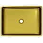 Spüle 41x30x12 cm goldene Keramik von vidaXL, Sinkt - Ref: Foro24-143496, Preis: 74,45 €, Rabatt: %