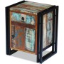 Mesita de noche de madera maciza reciclada de vidaXL, Mesitas de noche - Ref: Foro24-243278, Precio: 134,64 €, Descuento: %