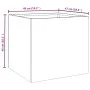 Jardinera de acero corten 49x47x46 cm de , Maceteros y jardineras - Ref: Foro24-821551, Precio: 63,89 €, Descuento: %