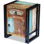 Mesita de noche de madera maciza reciclada de vidaXL, Mesitas de noche - Ref: Foro24-243278, Precio: 134,64 €, Descuento: %