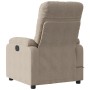 Sillón reclinable de masaje tela de microfibra gris taupe de , Sillones - Ref: Foro24-373456, Precio: 274,75 €, Descuento: %